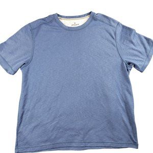 Woolrich Mens XL Blue Short Sleeve T Shirt Casual Outdoors Comfort Athletic Comf